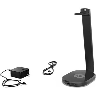 Lenovo Legion S600 Gaming Station headset tartó / vezeték nélküli töltő adapter fekete
