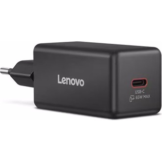 Lenovo Mini GaN 65W univerzális hálózati töltő adapter fekete
