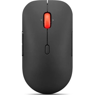 Lenovo Multi-Mode Pro Plus 6050 optikai Bluetooth / vezeték nélküli egér fekete-narancssárga (Eclipse Black)