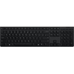 Lenovo Professional Wireless Rechargeable Bluetooth / vezeték nélküli magyar membrán billentyűzet fekete