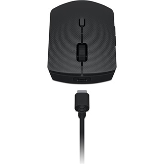 Lenovo Professional Wireless Rechargeable Combo vezeték nélküli magyar membrán billentyűzet + egér fekete