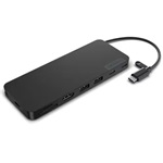Lenovo Slim Travel Dock 8-port 65W USB-C dokkoló fekete