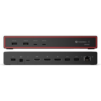 Lenovo Smart Dock Gen2 7500 12-port 100W Thunderbolt 4 dokkoló (Eclipse Black) fekete