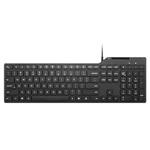 Lenovo Smartcard Keyboard 5000 USB magyar membrán billentyűzet fekete