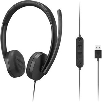 Lenovo Stereo Gen 2 fejhallgató headset fekete