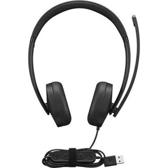 Lenovo Stereo Gen 2 fejhallgató headset fekete
