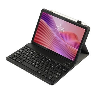 Lenovo Tab 10.1 GIGAPACK Tok álló, bőr hatású FLIP, angol nyelvű, FEKETE