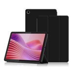 Lenovo Tab 10.1 GIGAPACK Tok álló, bőr hatású aktív FLIP, asztali tartó, FEKETE