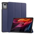 Lenovo Tab K11 Plus GIGAPACK Tok álló, bőr hatású aktív FLIP, asztali tartó, SÖTÉTKÉK