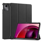 Lenovo Tab M11 Gigapack Tok álló, bőr hatású aktív FLIP, asztali tartó, FEKETE