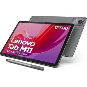 Lenovo Tab M11 (TB330XU) 11" 128GB 4G/LTE tablet szürke (Luna Grey) + Lenovo Tab Pen + Folio Case