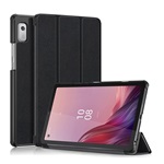 Lenovo Tab M9 Gigapack Tok álló, bőr hatású aktív FLIP, asztali tartó, FEKETE