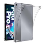 Lenovo Tab P11 Pro Gen2 Gigapack Szilikon telefonvédő ütésállóság, ceruza tartó, ÁTLÁTSZÓ