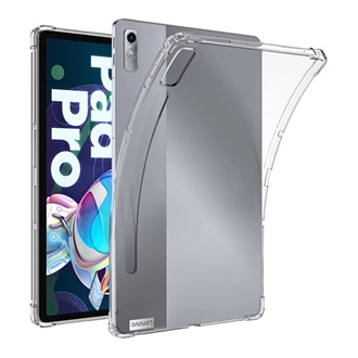 Lenovo Tab P11 Pro Gen2 Gigapack Szilikon telefonvédő ütésállóság, ceruza tartó, ÁTLÁTSZÓ
