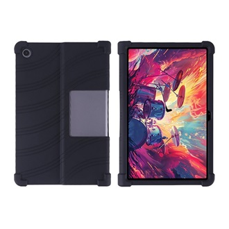 Lenovo Tab Plus GIGAPACK Defender szilikon telefonvédő ütésállóság FEKETE
