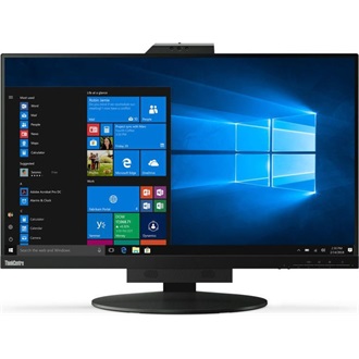 Lenovo ThinkCentre Tiny-In-One 27 27" IPS LED monitor fekete