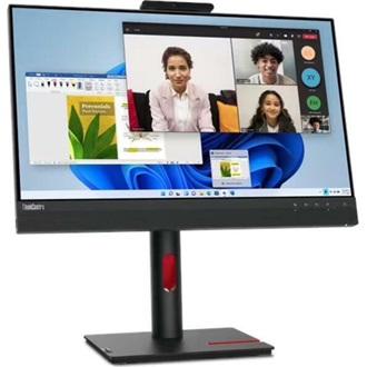 Lenovo ThinkCentre Tiny-In-One Gen 5 23.8" touchscreen IPS LED monitor fekete (webcam: 2MP)