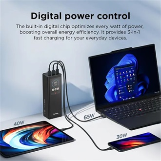 Lenovo ThinkPad 20000mAh Li-ion powerbank szürke