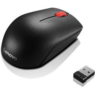 Lenovo ThinkPad Essential Compact Wireless Mouse vezeték nélküli optikai notebook egér fekete