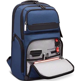 Lenovo ThinkPad Executive Backpack 16" notebook poliészter/bőr hátizsák kék-fekete (Navy)