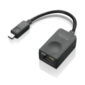 Lenovo ThinkPad Extension Gen2 Micro Ethernet - Ethernet adapter 0.08m fekete