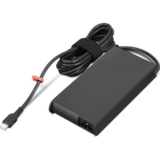Lenovo ThinkPad GaN 180W notebook hálózati töltő adapter fekete
