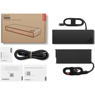 Lenovo ThinkPad Smart Dock 7500 12-port 180W Thunderbolt 5 dokkoló fekete