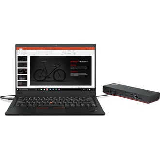 Lenovo ThinkPad Thunderbolt 4 Smart Dock 11-port Thunderbolt 4 100W dokkoló fekete