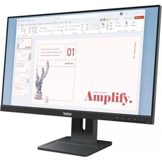 Lenovo ThinkVision E24-40 23.8" IPS LED monitor fekete 100Hz