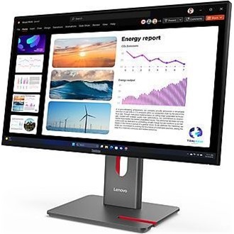 Lenovo ThinkVision P24q-40 23.8" IPS LED monitor fekete 120Hz