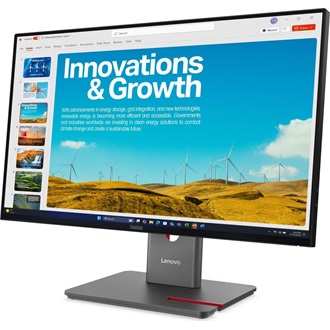 Lenovo ThinkVision P24qd-40 23.8" IPS LED monitor fekete 120Hz (USB-C: 15W)