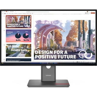 Lenovo ThinkVision P27QD-40 27" IPS LED monitor fekete 120Hz