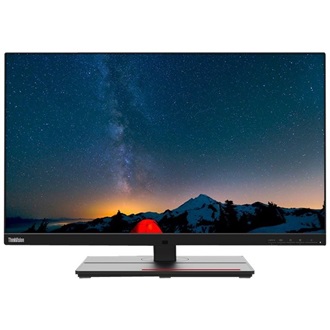 Lenovo ThinkVision P27u-20 27" IPS LED monitor fekete (KVM)