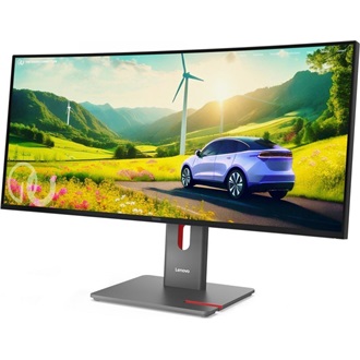 Lenovo ThinkVision P34WD-40 34" ívelt IPS LED monitor fekete-szürke 120Hz (Eclipse Black)
