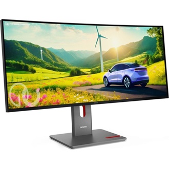 Lenovo ThinkVision P34WD-40 34" ívelt IPS LED monitor fekete-szürke 120Hz (Eclipse Black)