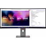 Lenovo ThinkVision P40wd-40 39.7" ívelt IPS LED monitor fekete 120Hz (Eclipse Black)