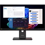 Lenovo ThinkVision T24UD-40 27" IPS LED monitor fekete (USB-C: 15W)