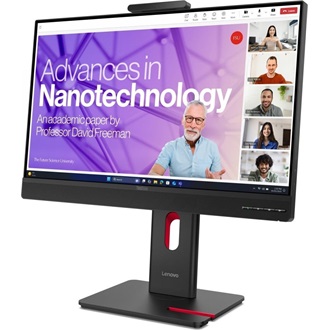 Lenovo ThinkVision T27QD-4v 27" IPS LED monitor fekete 120Hz (webcam: 5MP)