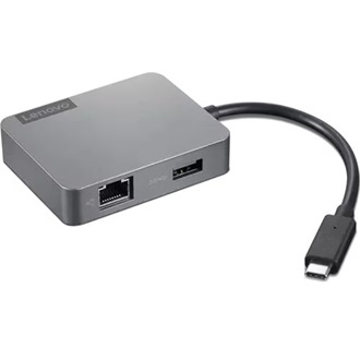 Lenovo Travel Hub Gen2 4-port 15W USB-C dokkoló (Storm Gray) szürke