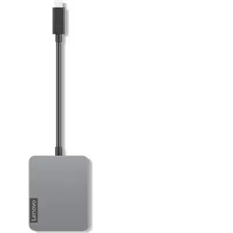 Lenovo Travel Hub Gen2 4-port 15W USB-C dokkoló (Storm Gray) szürke