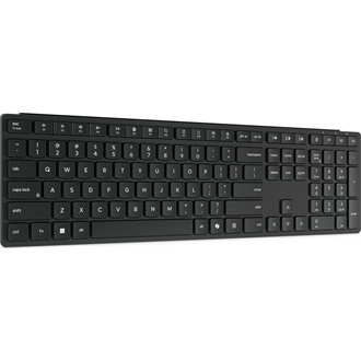 Lenovo Wireless Multi-Mode Pro 6000 Bluetooth / vezeték nélküli magyar membrán billentyűzet fekete (Eclipse Black)