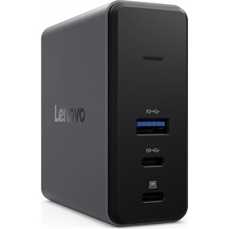 Lenovo X9 Charging GaN 4-port 65W USB-C dokkoló fekete