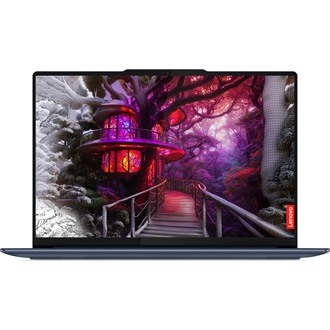 Lenovo Yoga Slim 7 14IPH11 notebook kék (Cosmic Blue) + 4-in-1 Hub Gen2 + Yoga Tote Sleeve