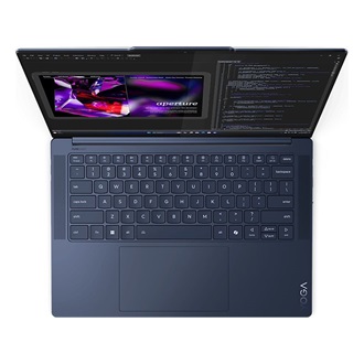 Lenovo Yoga Slim 7 14Q8X9 notebook kék (90Hz; Cosmic Blue) + USB-C 4-in-1 Hub