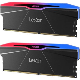 Lexar Ares 2 32GB 6000MT/s DDR5 memória CL30 Kit of 2 fekete RGB