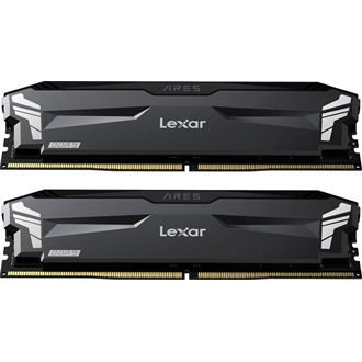 Lexar Ares 32GB 6000MT/s DDR5 memória CL32 Kit of 2 fekete