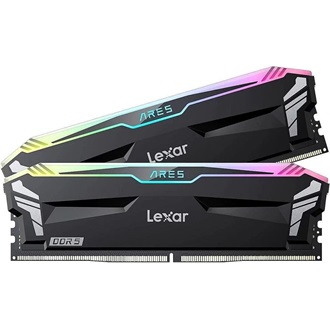 Lexar Ares 32GB 6400MT/s DDR5 memória CL32 Kit of 2 fekete RGB