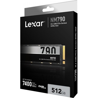 Lexar NM790 512GB PCIe x4 (4.0) M.2 2280 SSD zöld
