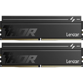 Lexar Thor 16GB 6000MT/s DDR5 memória CL38 Kit of 2 fekete