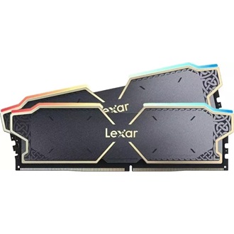 Lexar Thor OC 32GB 6000MT/s DDR5 memória CL32 Kit of 2 fekete RGB